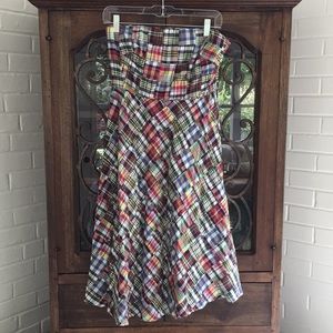 J.Crew Madras dress